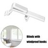 12/24Pcs Vertical Blind Dust Cover Valance Clip Holder Retainer Bracket Vertical Curtain Rails Mounting Clamp Hook