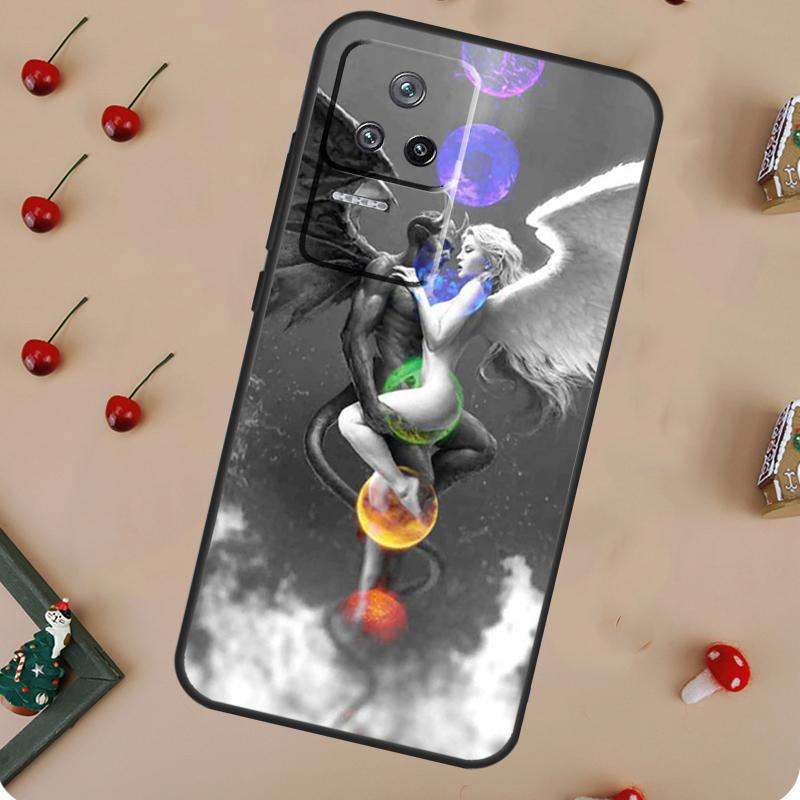 Devil Angel Case For Xiaomi 17 Pro Max 15 14 Ultra 13T 14T 15T Pro POCO F8 F7 F5 F6 X3 X5 X6 X7 Pro Cover