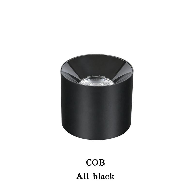 Круглый светодиодный потолочный светильник, потолочный светильник для гостиной, спальни, коридора, антибликовое освещение COB/SMD10W12W15W18W24W, бытовое освещение