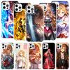 Чехол для телефона Sword Art Online Юки Асуна Для iPhone 17 Air 16 15 Plus 11 14 Pro Max 13 Mini 12 7 8 + SE Узор Арт Индивидуальный Co
