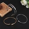 Upper Arm Bracelet Metal Coil Swirl Spiral Shape Armband Cuff Gold Silver Color Arm Bangle Armlet Adjustable For Women Girl