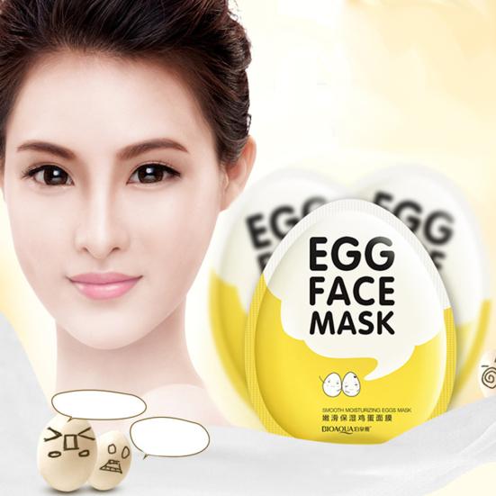 Разглаживающая увлажняющая маска для лица с яйцом, эссенция для контроля жирности кожи и ухода за кожей
