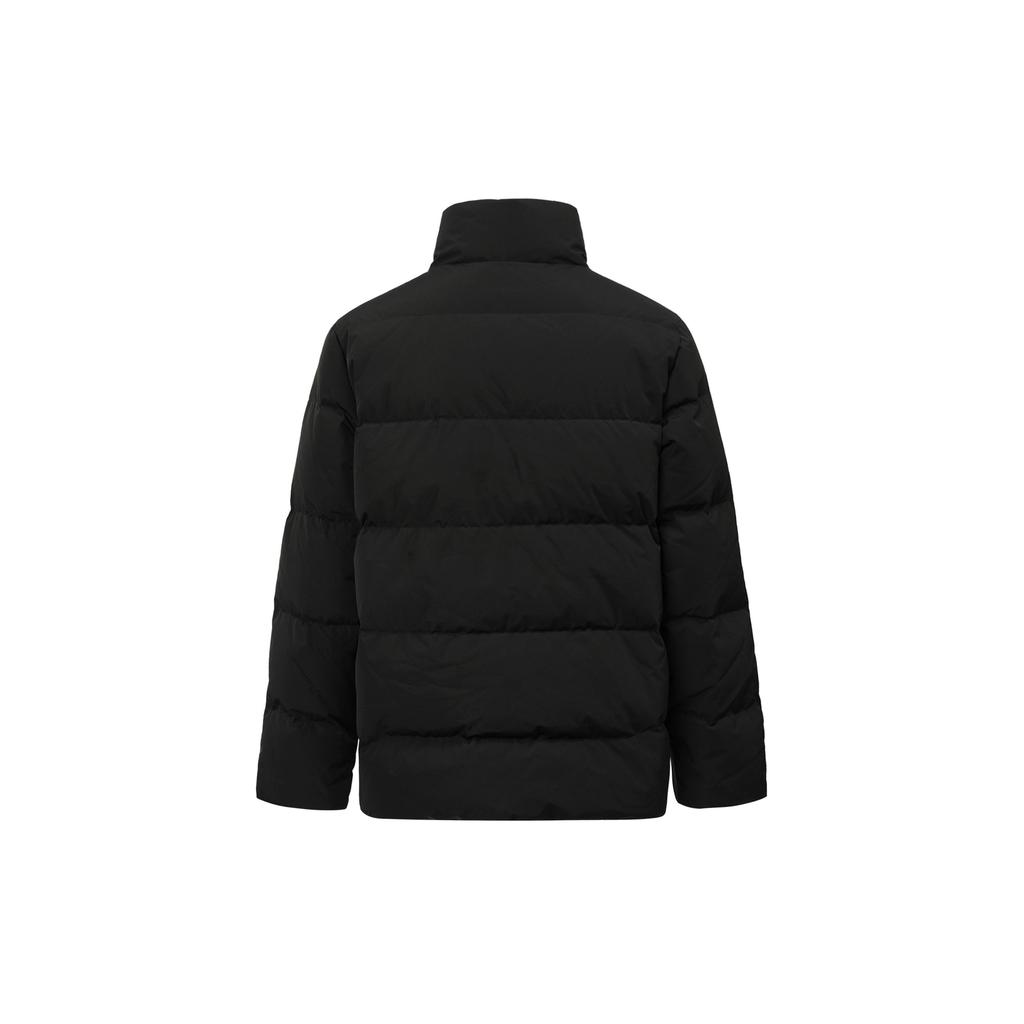 Under Armour Solid Color Casual Stand Collar Long Sleeve Down Jacket Unisex Outerwear Black 23600802-001