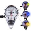 VGEBY1 LED Mini Speedometer Indicator Mechanical Motorcycle Universal 12V Backlight Odometer B