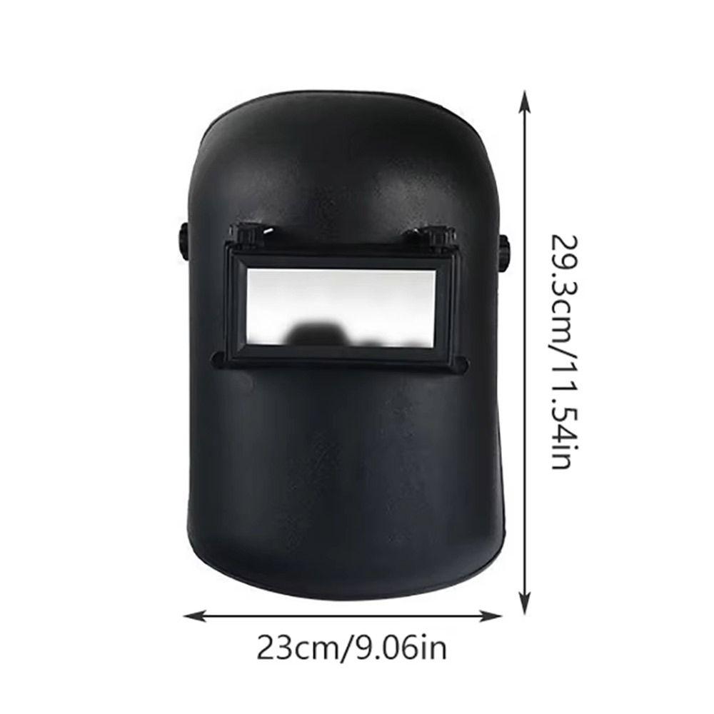 Flip Cover Protective Mask Head-Mounted Welder Mask Portable Electric Welding Mask
