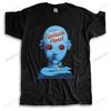 Классическая футболка Fantastic Planet для мужчин Хлопковые футболки Научная фантастика Странный фильм Уличная одежда Футболка с инопланетянином Короткий рукав Графическая футболка Мерч