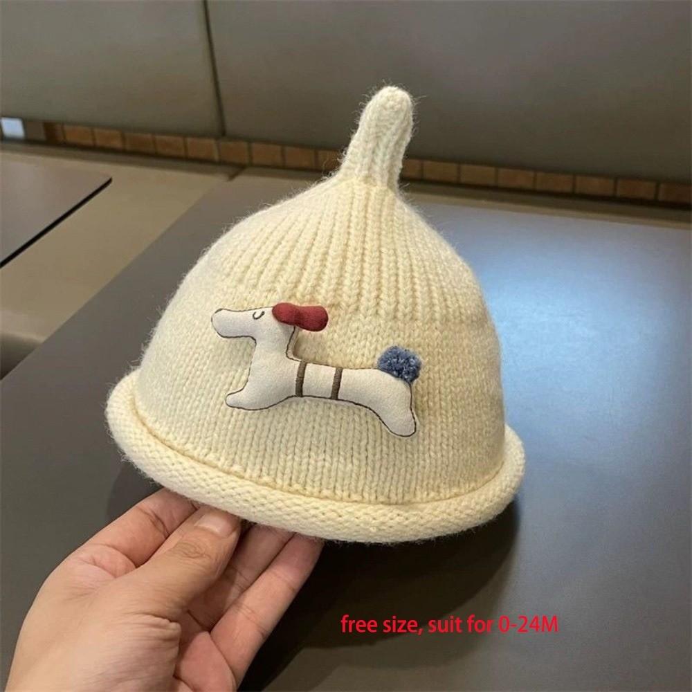 Warm Design Baby Winter Hat Soft Stretchy Infant Pointed Top Hat Fall Winter Season