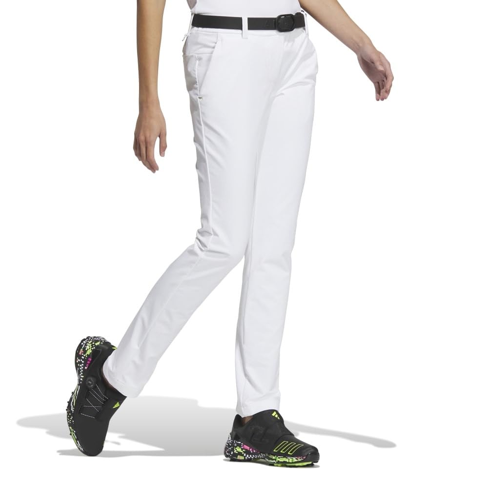 Golf Pants EX STRETCH ACTIVE Water Repellent Full Length Pants White [Adidas Golf] WIND.RDY Women's