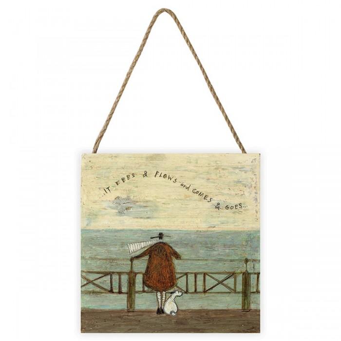 Sam Toft Это приливы и отливы, приходят и уходят... Деревянный блок