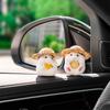 Car Decoration Hamster Car Accessories New Console Cute Doll Car Interior Pendant Car Decoration  Cool Car