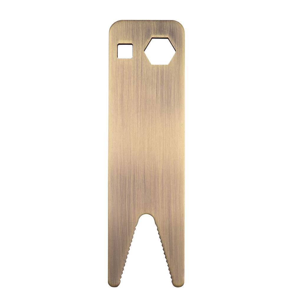 Многофункциональный гаечный ключ для гитары, инструмент для обслуживания гитары с 1 квадратным отверстием, 1 шестиугольным отверстием