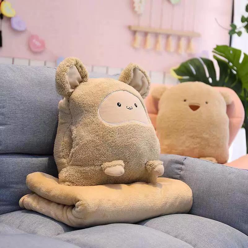 Alpaca Hot Water Bag Water Heating Palace Warm Belly Student Explosion-Proof Cartoon Stuffed Hand Warmer Intervention Water Injection Heating Pad