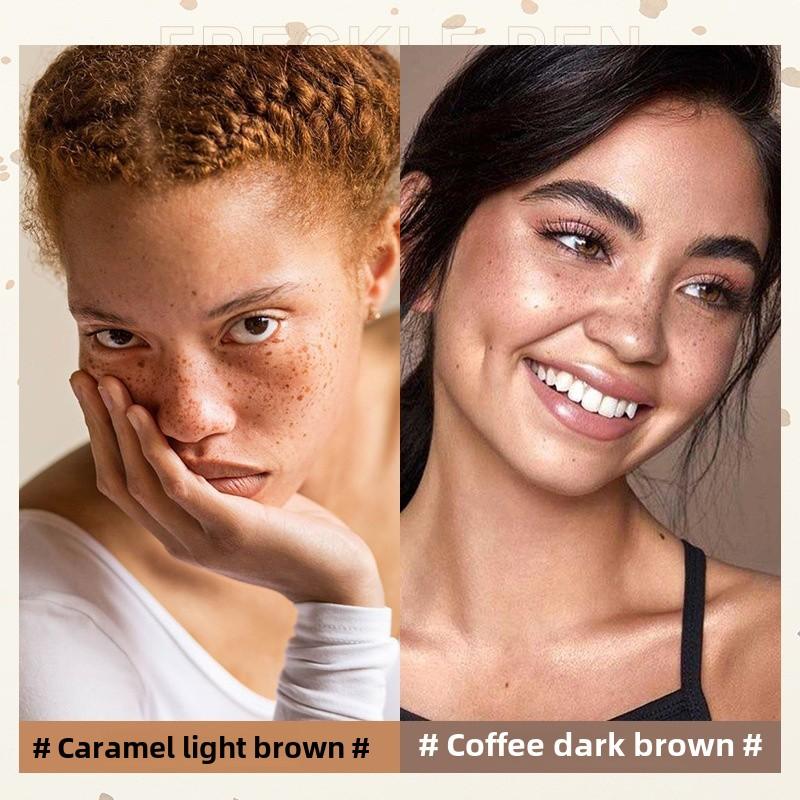 Natural Freckle Pen for Realistic Faux Freckles Waterproof, Long-Lasting, Easy To Apply Temporary Freckle Makeup Pen