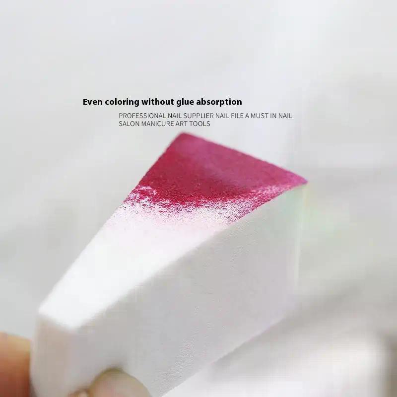 20Pcs/50Pcs White Triangle Soft Sponge Nail Brush DIY Gradient Painting Gel Manicure Tool Makeup Blush Smudge Sponge