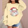 Children's Fashionable Casual Long-sleeved Loose Christmas Print Pullover Sweatshirt