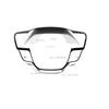For Toyota CHR C-HR 2024 2025 ABS Carbon Fiber Steering Wheel Cover Trims Stickers Car Accessories Styling Framecutylin