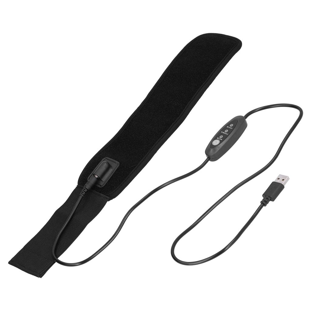 Lens Warmer Electric USB Heating Belt 3 Level Temperature 5V 6.5W for Defogging Defrosting