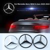 AABGU1 1pcs 3D ABS Car Rear Trunk Emblem Sticker For Mercedes Benz New B-class 2020-2024 A2478170116 Mercedes Logo Badges Cover Decal