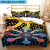 Australian Aboriginal Art Patterns 3pcs Bedding,Including 1pc Duvet Cover And 2pcs Pillowcases Perfect for Christmas,Ideal for Bedroom, Dormitory