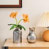 Floral Arrangement Flowerpot Minimalism Tabletop Decor Ceramic Electroplated Vase  Home Decor