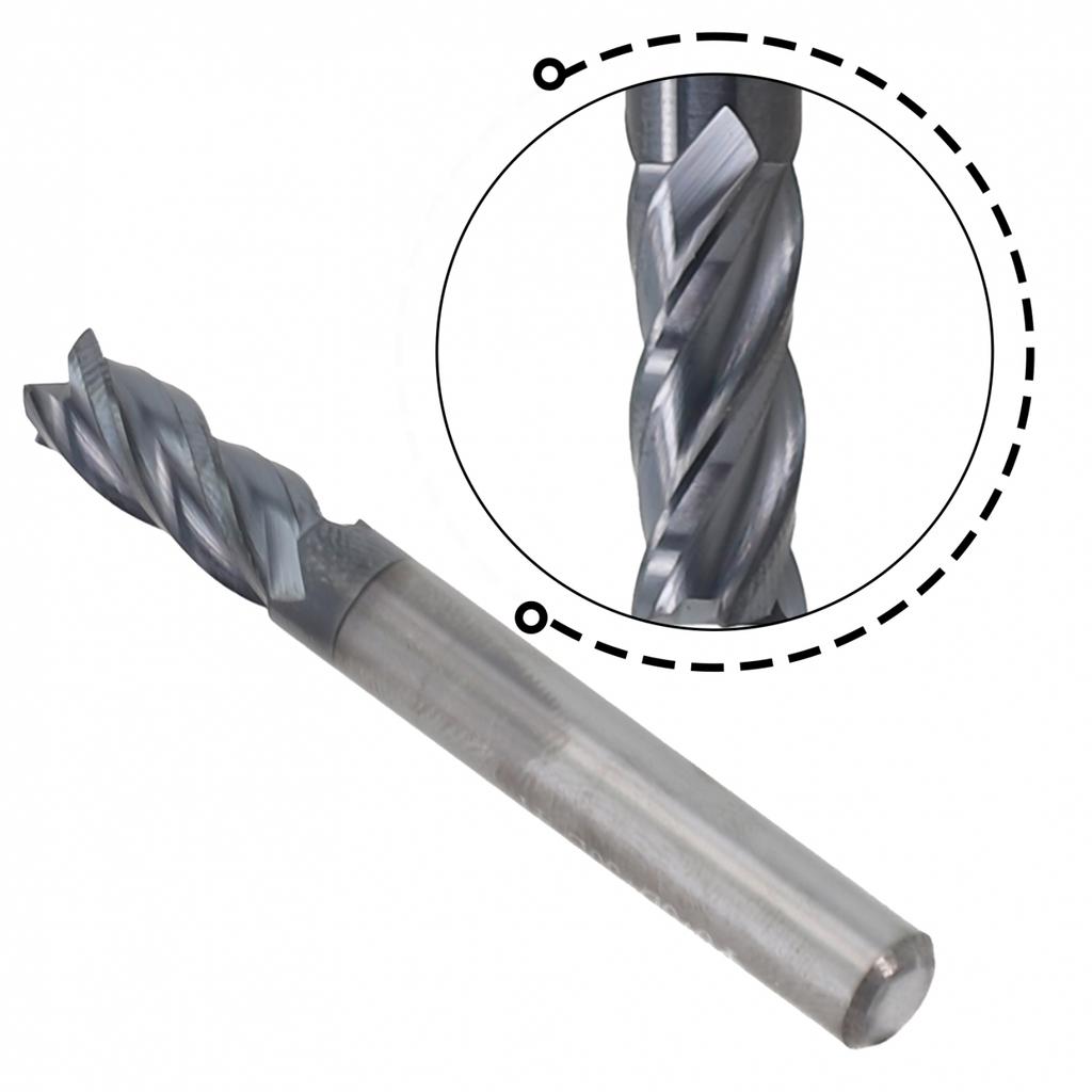 1 шт. 1MM-15MM карбид вольфрама 4-канавочная концевая фреза HSS сверло для пазов новое