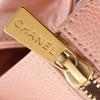 CHANEL Matelasse COCO Mark Tote Bag A15688 Chain tote pink Caviar skin Women Used