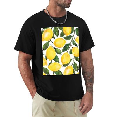 Футболка Le Le Lemons для спортивных фанатов корейская мода для мальчика смешная футболка хлопковая однотонная футболка мужская