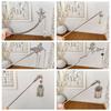 Chinese Style Geometry Hair Clip Tassel Hanfu Hair Stick Vintage Butterfly Hair Stick  Ladies