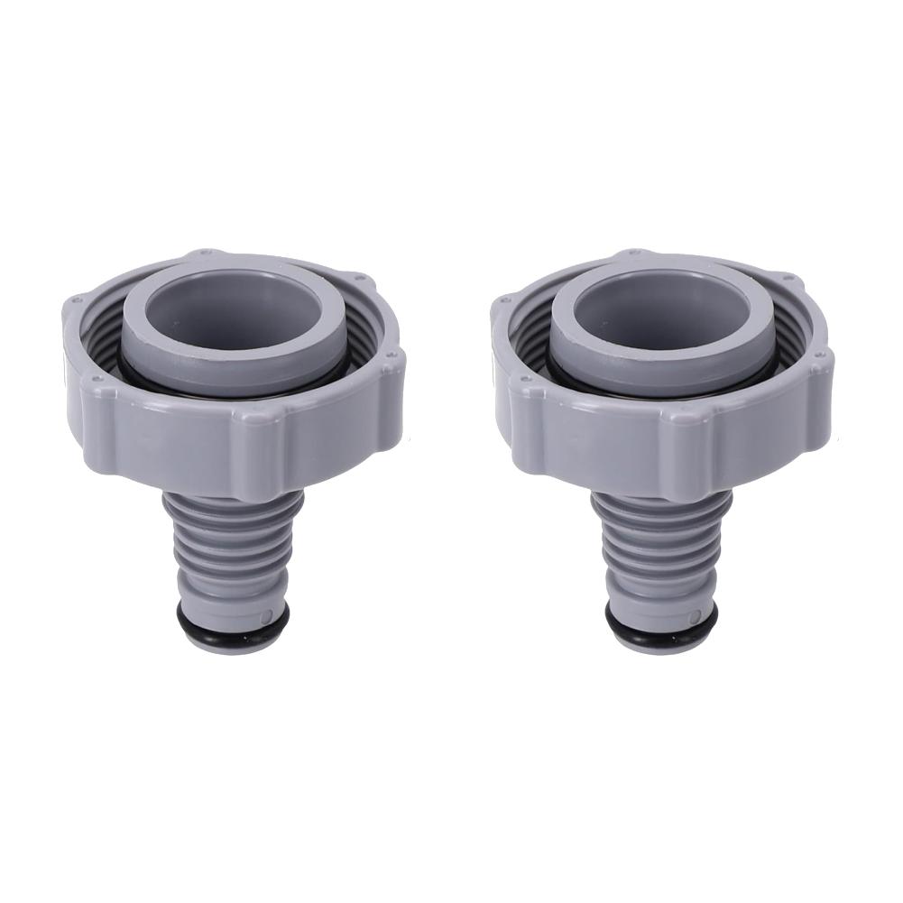 2Pcs P6H1419 Drain Valve Draining Pool Hose Adapter Replacement Drainage Fitting Connector For Outdoor Swimming Pool Accessories