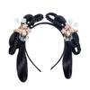 Props Kids Hanfu Flower Headband Chinese Style Hair Princess Hair Band Synthetic Braided Headbands