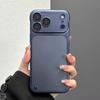 Роскошный ультратонкий матовый AG чехол с покрытием для iPhone 17 Air 16 15 14 13 12 11 Pro Max Plus Безрамочная прозрачная глянцевая PC крышка для телефона