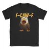 F-Caw-F Орел Забавный Орел FCAWF F Caw F Футболка Мужская Повседневная 100% Хлопок Футболка С Круглым Вырезом С Короткой Рукавом Футболка Одежда Для Вечеринки