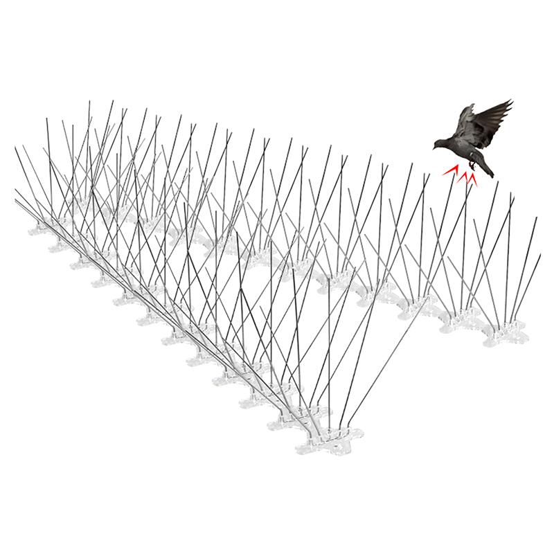 1 шт. шипы для голубей из нержавеющей стали и отпугиватель птиц 25 см балконный отпугиватель птиц набор колючих гвоздей борьба с вредителями