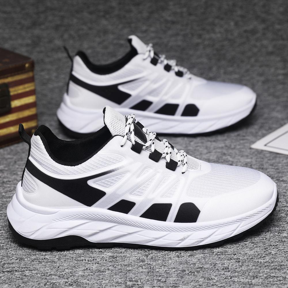 Мужские легкие кроссовки для активного отдыха 2025 года, новые сетчатые кроссовки Fly-Watch, кроссовки для подросткового марафона