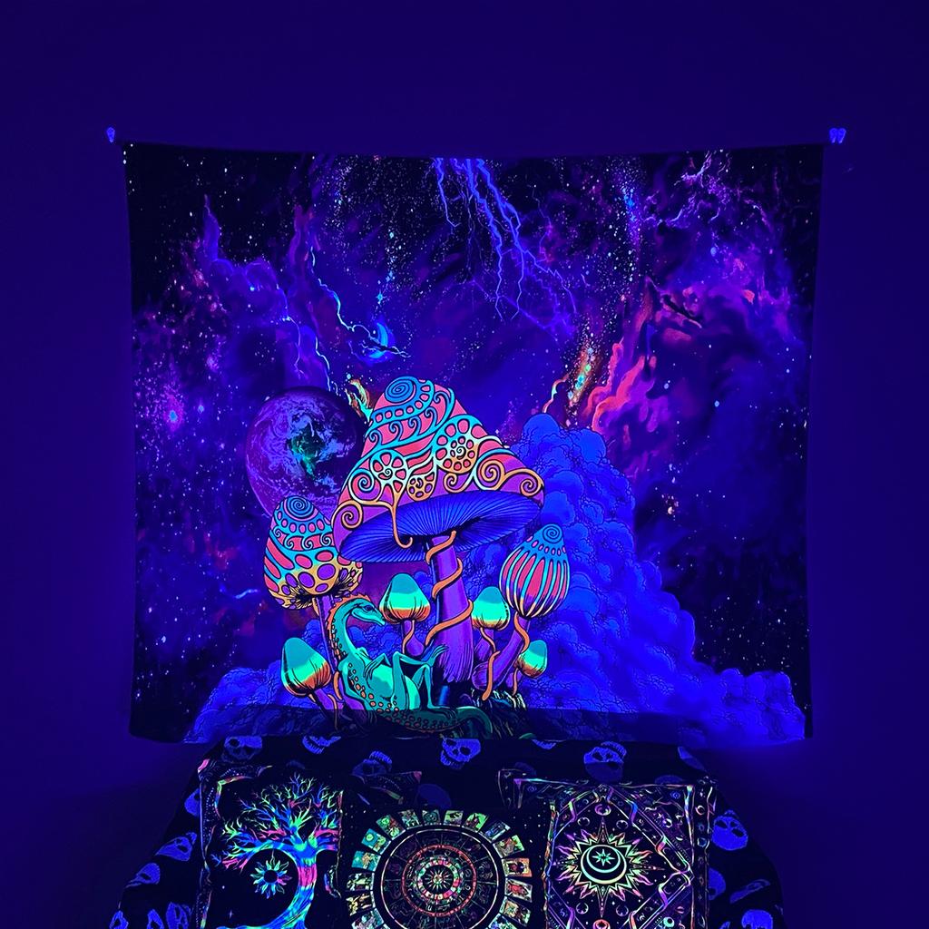 Богемный гобелен на стену - Декоративный тканевый гобелен для домашнего декора, Бохо настенное искусство и гобеленовый декор