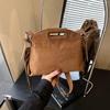 Brand Designer Suede Women's Shoulder Bag Retro Tassel Crossbody Bag Bucket Handbag
