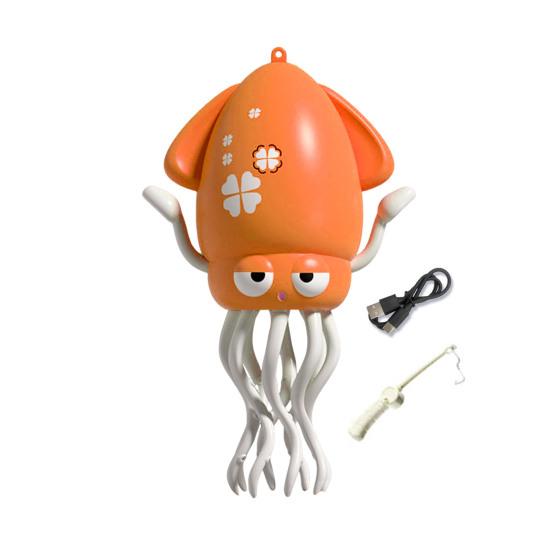 Танцующий Осьминог Игрушка со Светодиодной Подсветкой Музыкой Обходом Препятствий Осьминог