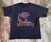 Редкая футболка Megadeth Alien, Унисекс черная хлопковая футболка, Размер S-4XL
