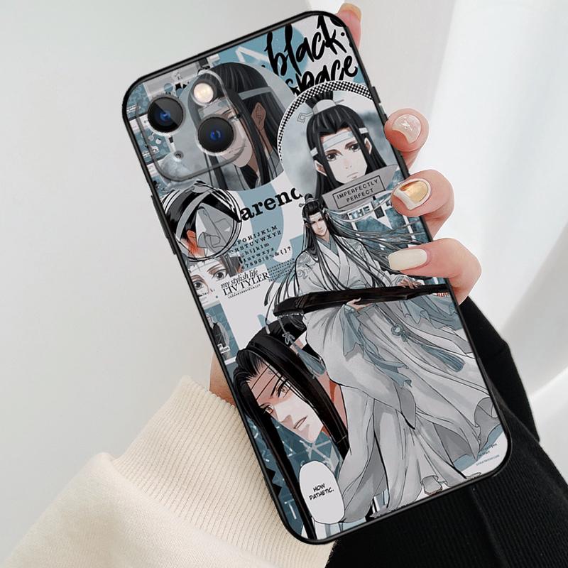 Эстетичный чехол для телефона Mo Dao Zu Shi для iPhone 17 Pro Max 15 14 13 11 12 16 Pro Max mini 15 16 Plus 16e 17 Air Cover
