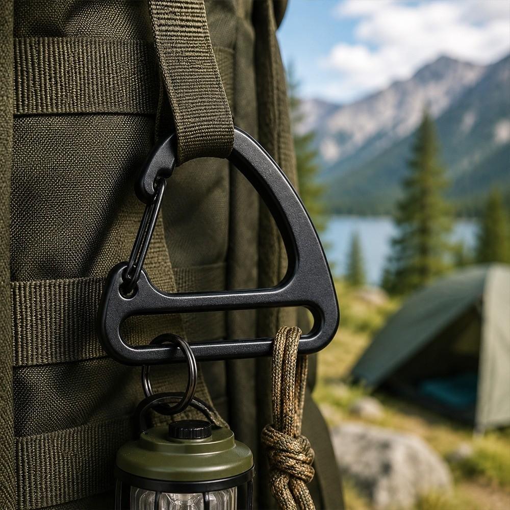 4 Colors Spring Quickdraws Clip 32mm Keychain Belt Buckles High Quality Outdoor Hooks Outdoor Tool