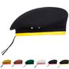 Fashion Wool Beret Cap Outdoor Warm and Windproof Hat Unisex Painter's Hats Flat Top Caps