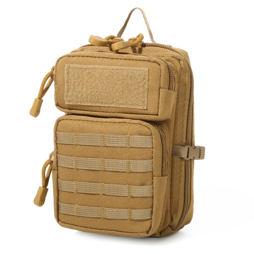 Tactical Molle Utility Pouch EDC Tool Pouch Pouches Mini Waist Pouches Outdoor IFAK Pack Mini Design of 3-Day Backpack