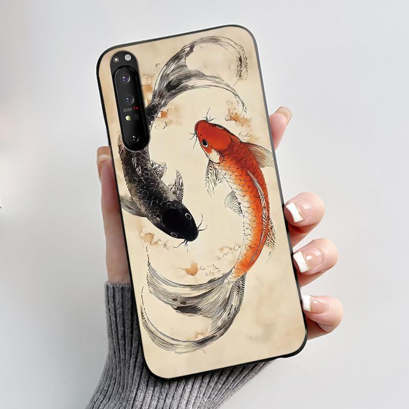 Чехол для Sony Xperia 1 II XQ-AT51 XQ-AT52 1 III XQ-BC62 XQ-BC72 XQ-BC52 Чехол Роскошный Милый Крутой Для Мальчиков Девочек Мягкий Силиконовый Чехол