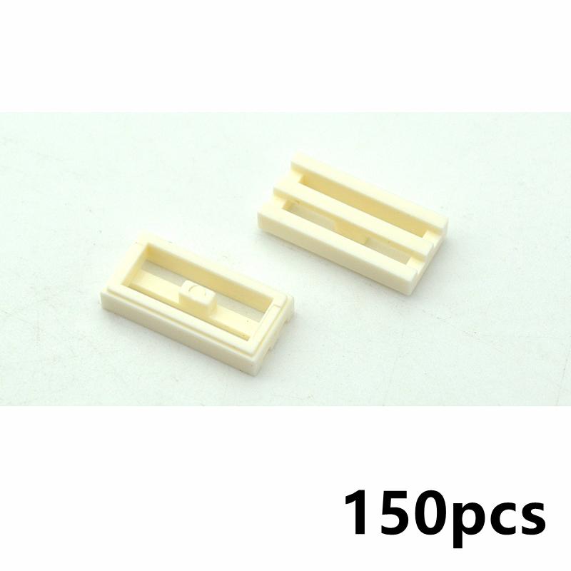 150 шт. Решетка радиатора 1x2 DIY Enlighten Block Совместимый с 30244 Собираемые части Переключатель Защелка MOC Кирпичики