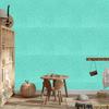 Mint and Sea Glitter Wallpaper for Living Room and Bedroom 50x1000