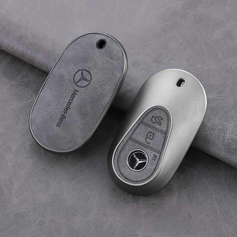 PZQ2 Fashion Car Remote Key Case Cover Shell For Mercedes Benz A C E S G Class GLC CLE CLA GLB GLS W177 W205 W213 W222 X167 AMG
