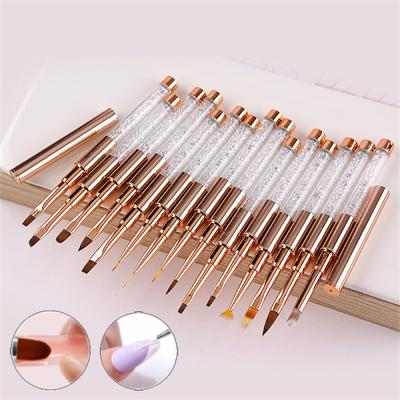 Кисть для дизайна ногтей, УФ-гель для рисования, ручка, французские линии, полосы, сетка, лайнер для рисования, маникюр, инструменты для лаков «сделай сам»