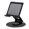 P57 Multifunction Desktop Phone Stand Folding 360° Rotating Metal Tablet Holder for Live Streaming