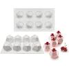 Silicone French Mousse Cake Mold, 3D Bakeware DIY Mold, 8-Cavity Multi-Purpose Magic Ball