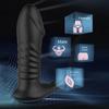 Thrusting Vibrating Anal Vibrator for Men Prostate Massager Cock Ring Anal Butt Plug G Spot Massager Male Sex Toys for Couples
